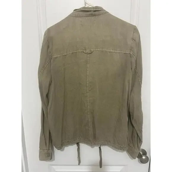 Billy T Women's Utility Jacket in tan, Size Large - Picture 4 of 4